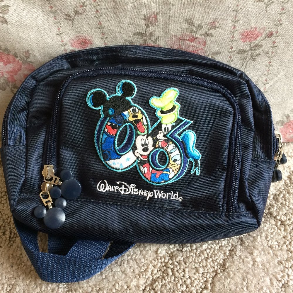Walt Disney World Blue Fanny Pack